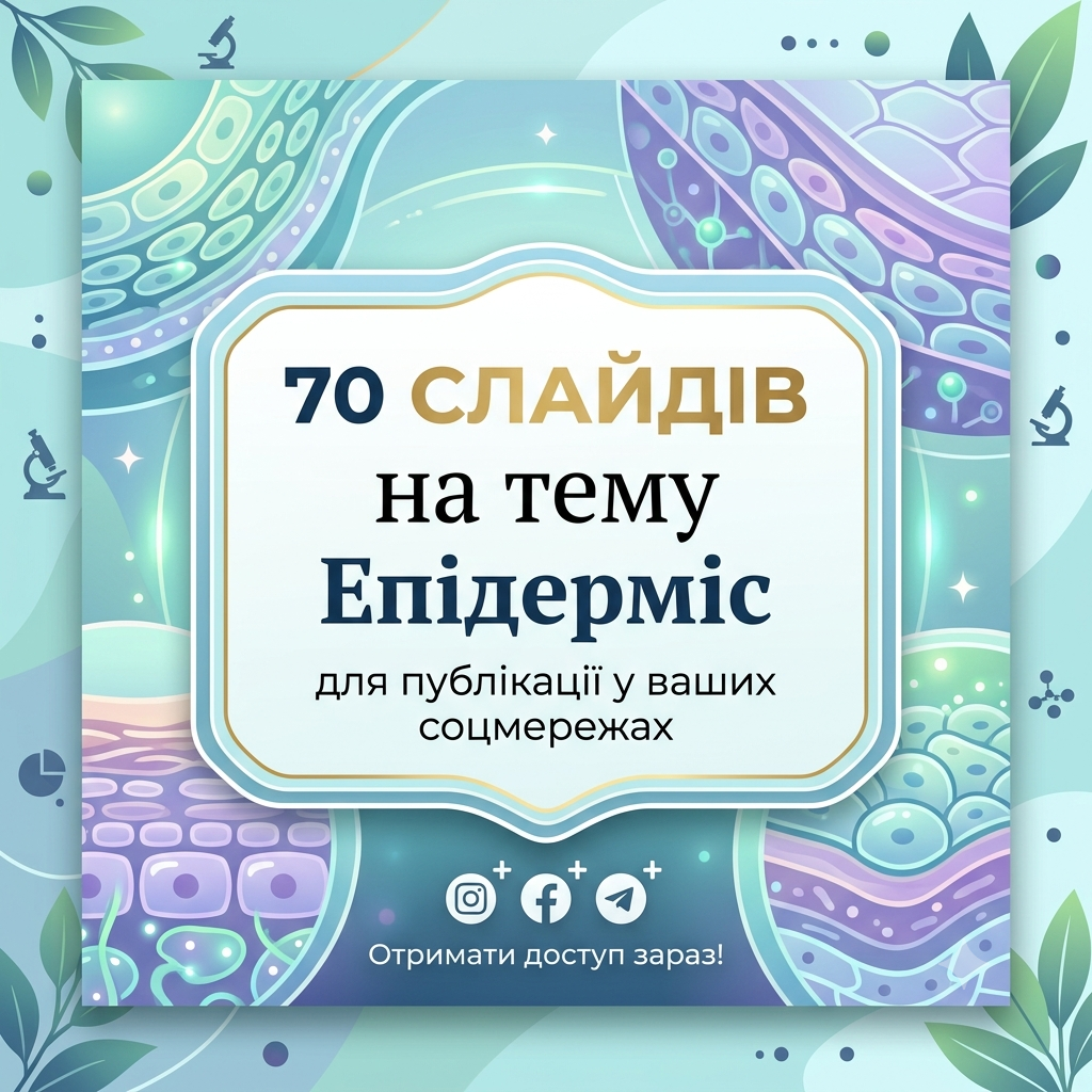 Слайди ЕПІДЕРМІС